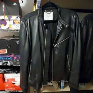 Leather jacket